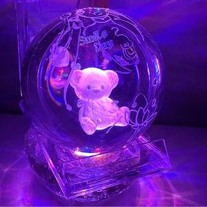 Teddy Anime glow light